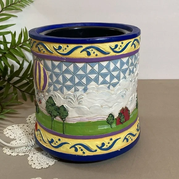 Jim Shore Hot Air Balloon Candle Warmer - Picture 6 of 16